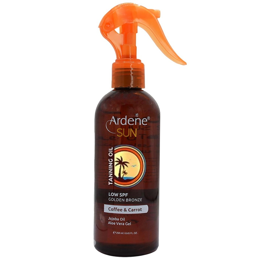 روغن آفتاب برنز کننده حاوی هویج و قهوه آردن سان 250ml
