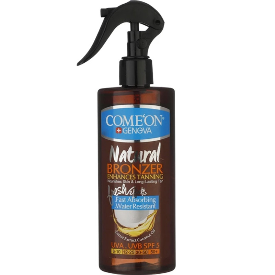 اسپری روغن برنزه کننده کامان 400ml