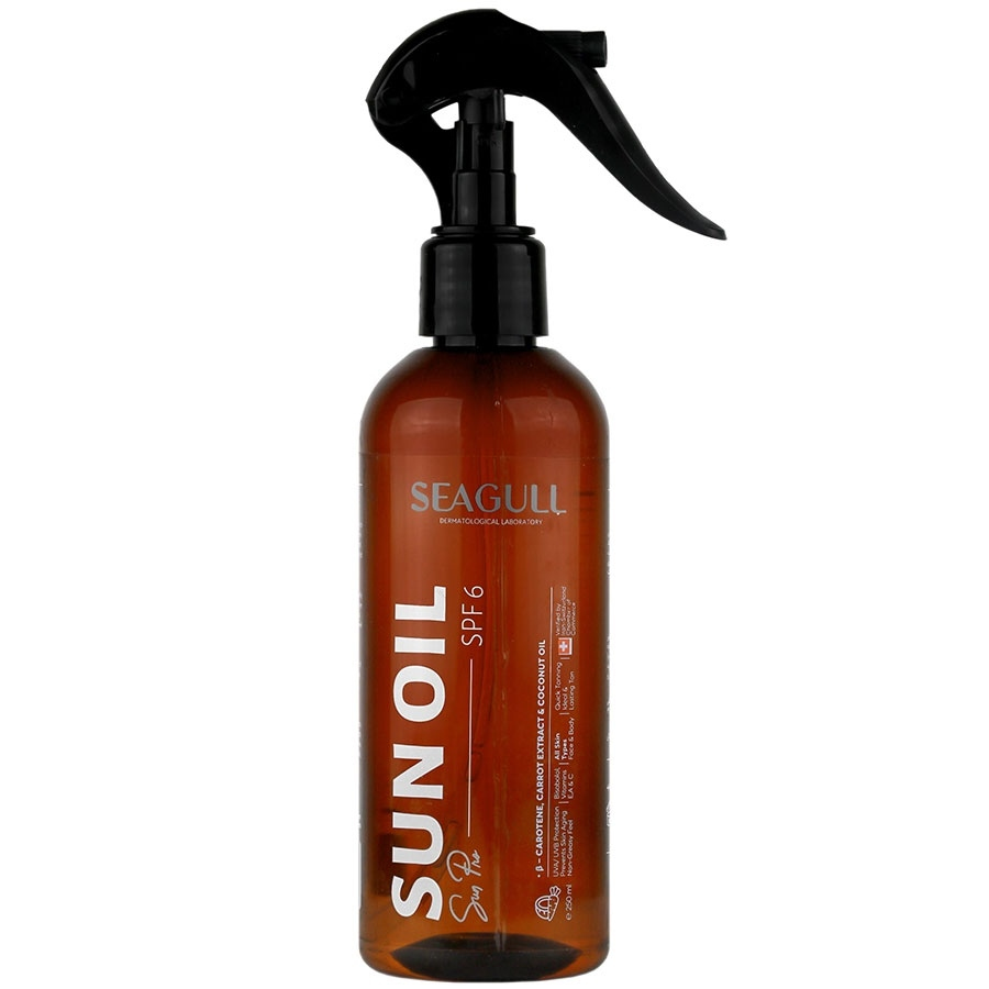 اسپری روغن آفتاب SPF6 سی گل 250ml
