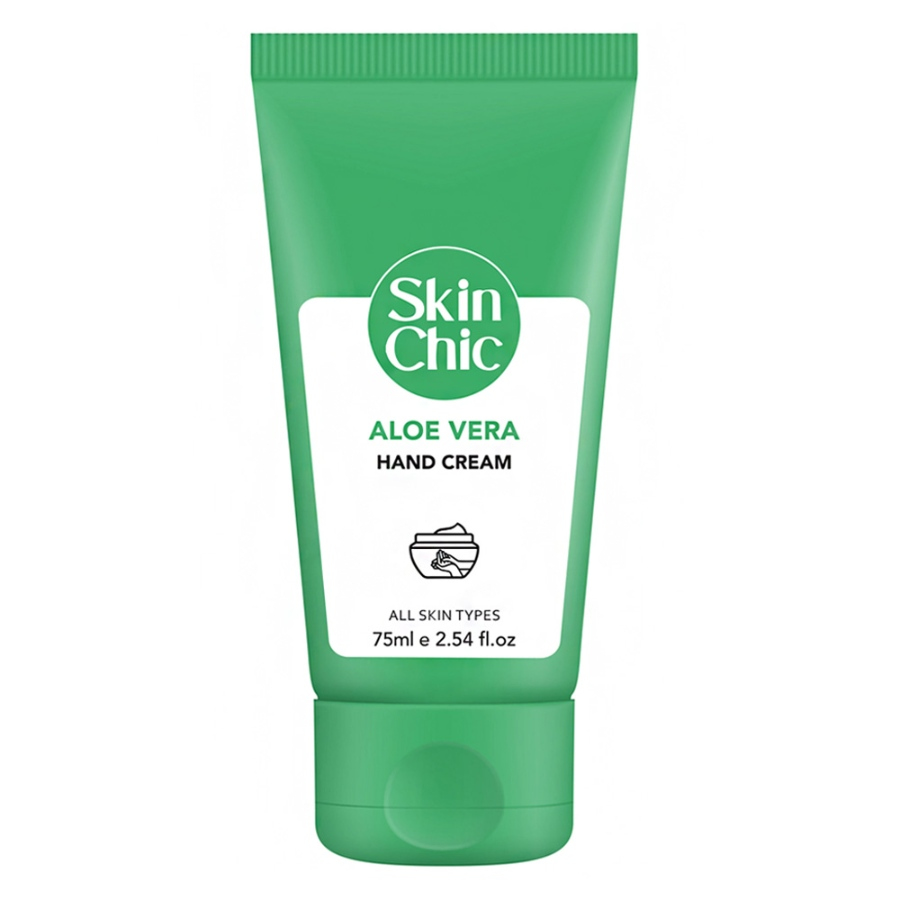 کرم دست مرطوب کننده اسکین شیک حاوی عصاره آلوئه ورا 75ml
