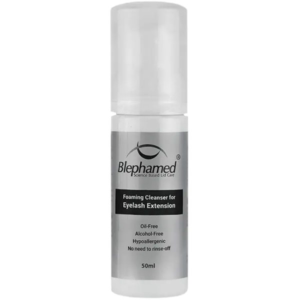 فوم پاک کننده آرایش مخصوص مژه‌ های اکستنشن بلفامد 50ml