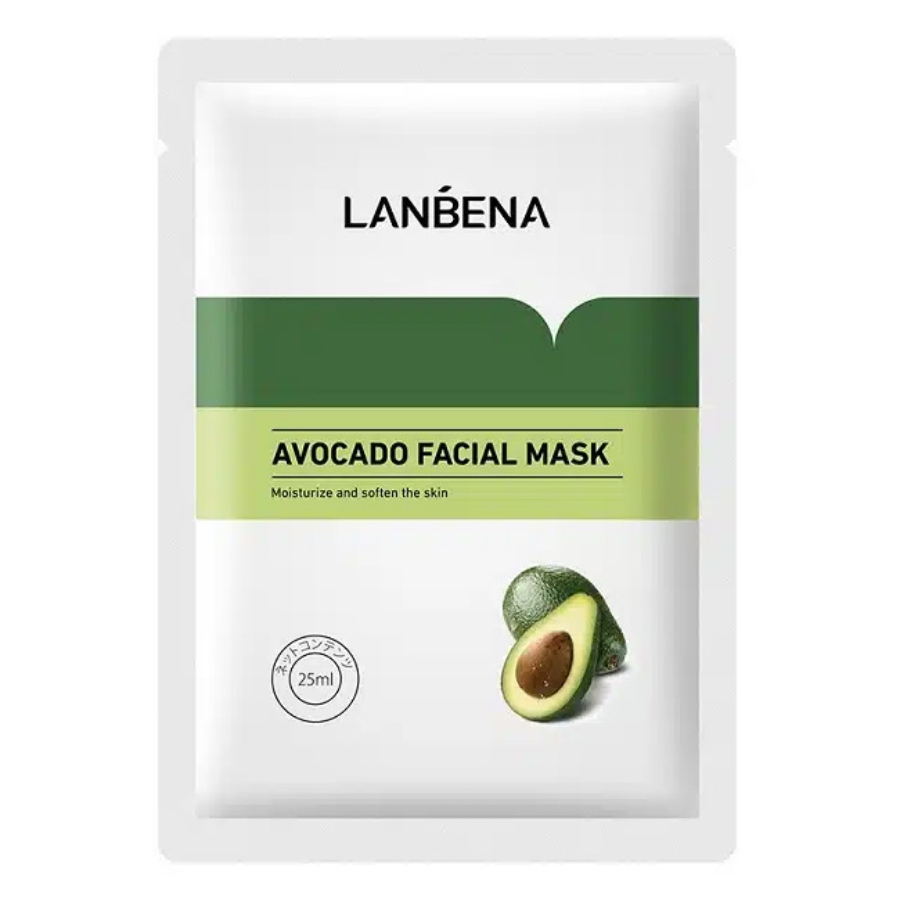 ماسک نقابی عصاره آووکادو لانبنا 25ml