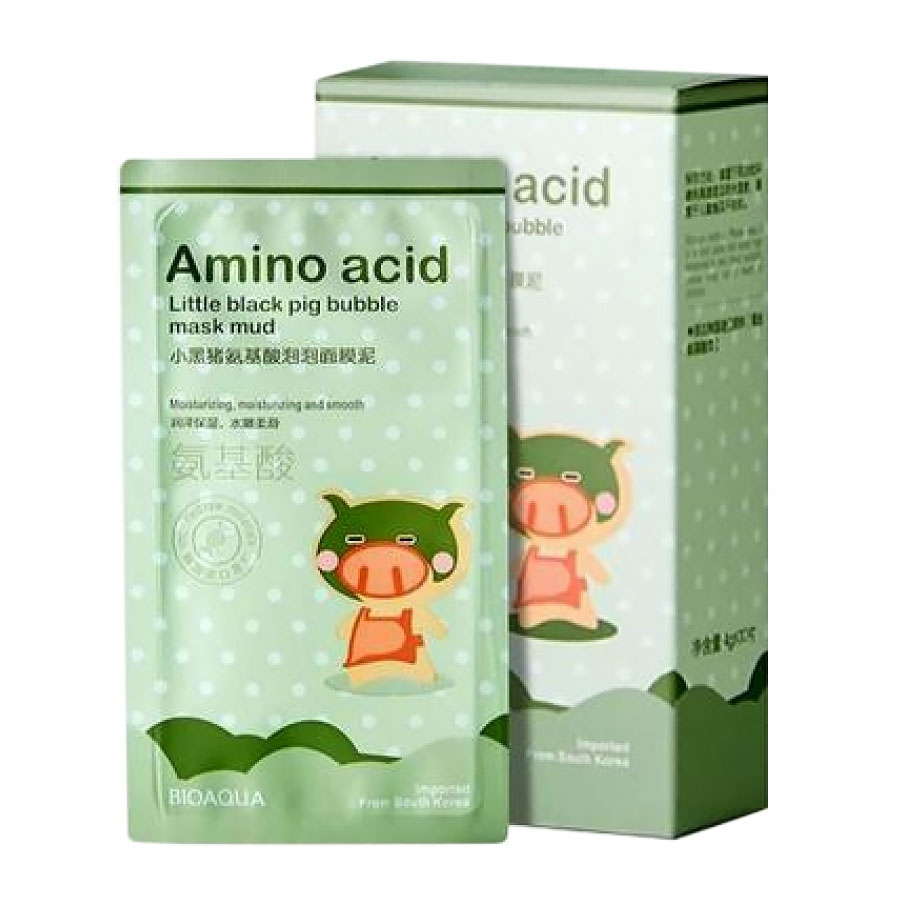 ماسک حبابی ساشه ای آمینو اسید بایوآکوا 10 عددی