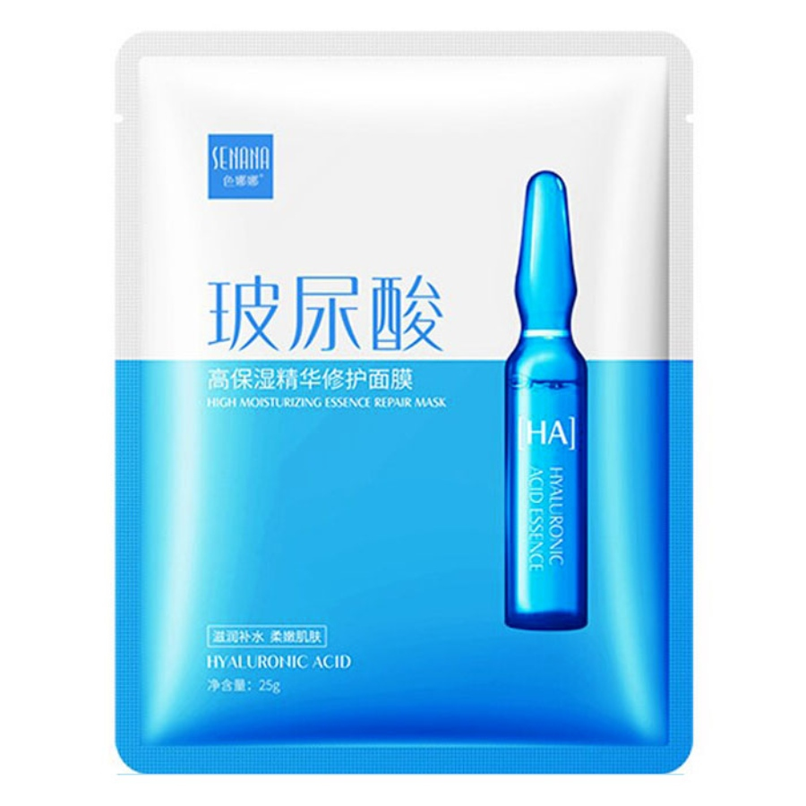 ماسک نقابی حاوی آمپول هیالورونیک اسید سنانا