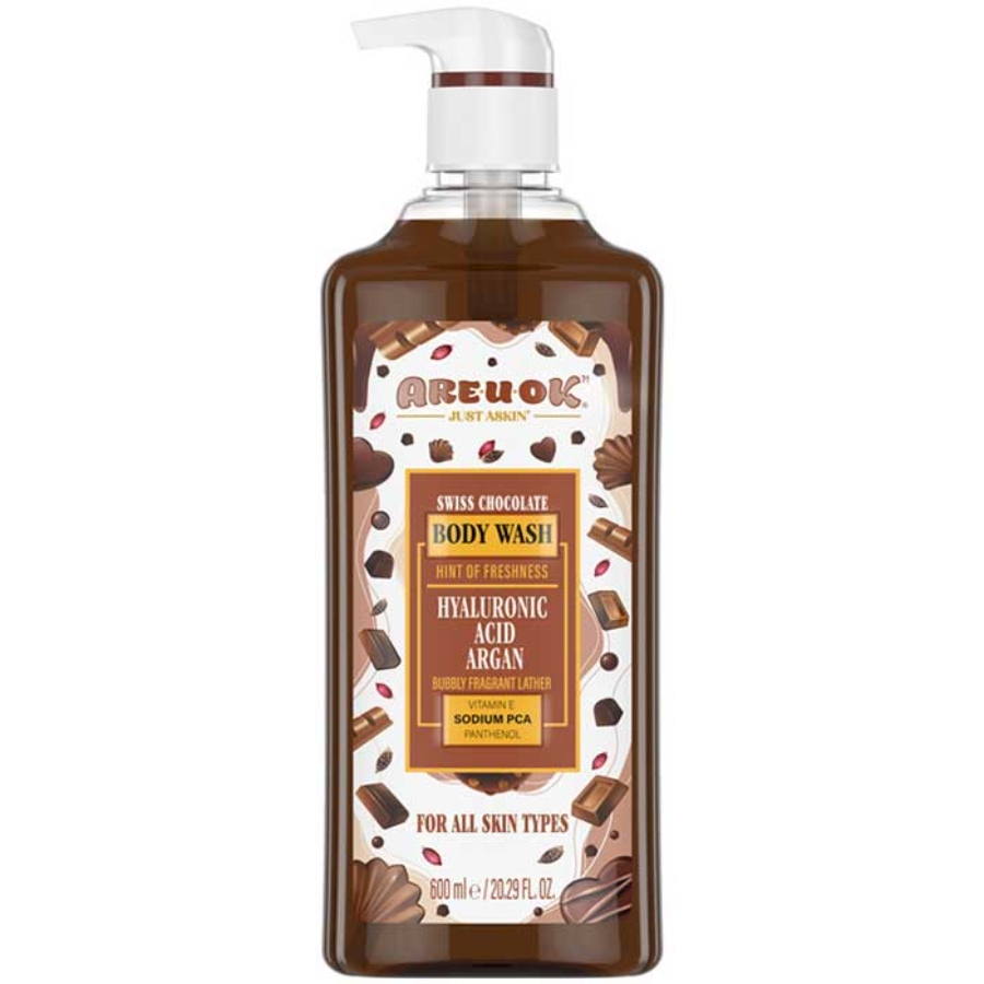 شامپو بدن آر یو اکی با رایحه شکلات 600ml