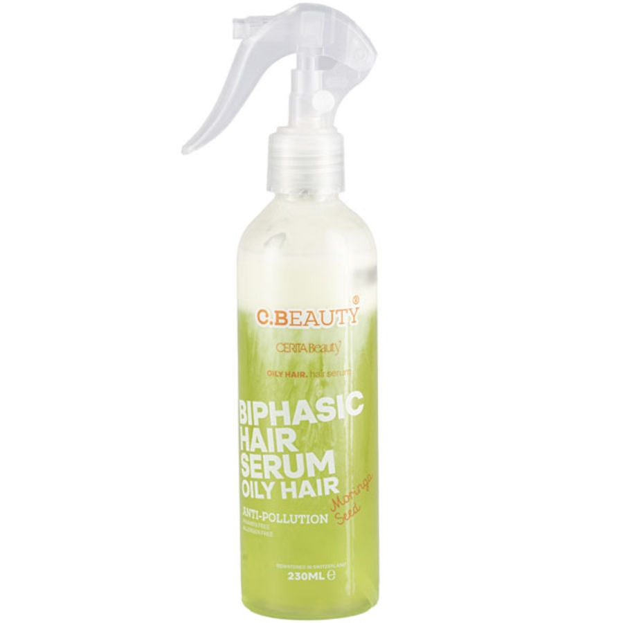 اسپری دوفاز حالت دهنده موهای چرب سریتا 230ml