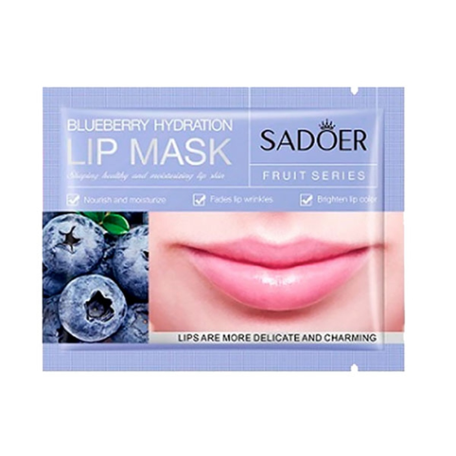 ماسک لب عصاره بلوبری سادور 8gr