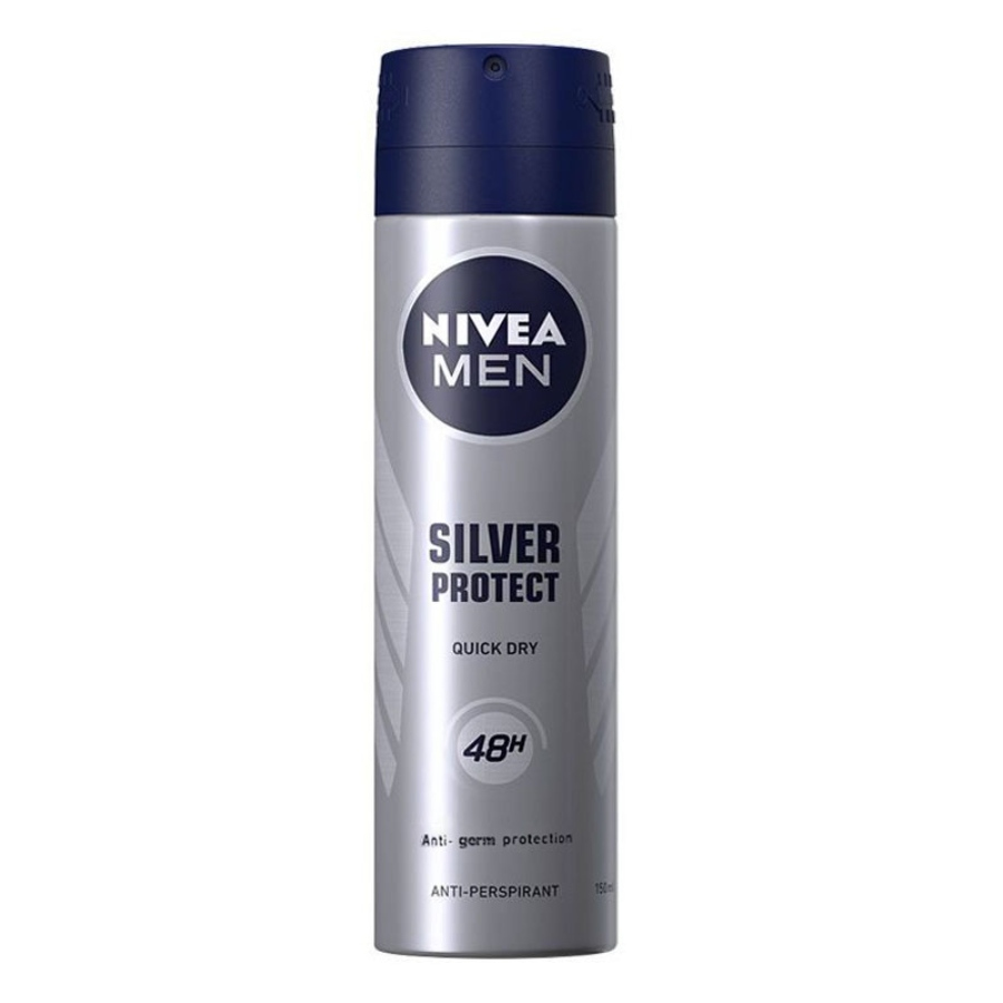 اسپری ضد تعریق مردانه نیوا 48 ساعته Silver Protect
