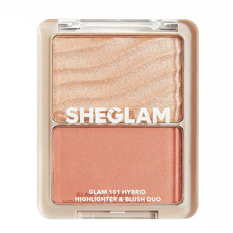 رژگونه و هایلایتر شیگلم Glam 101 Hybrid