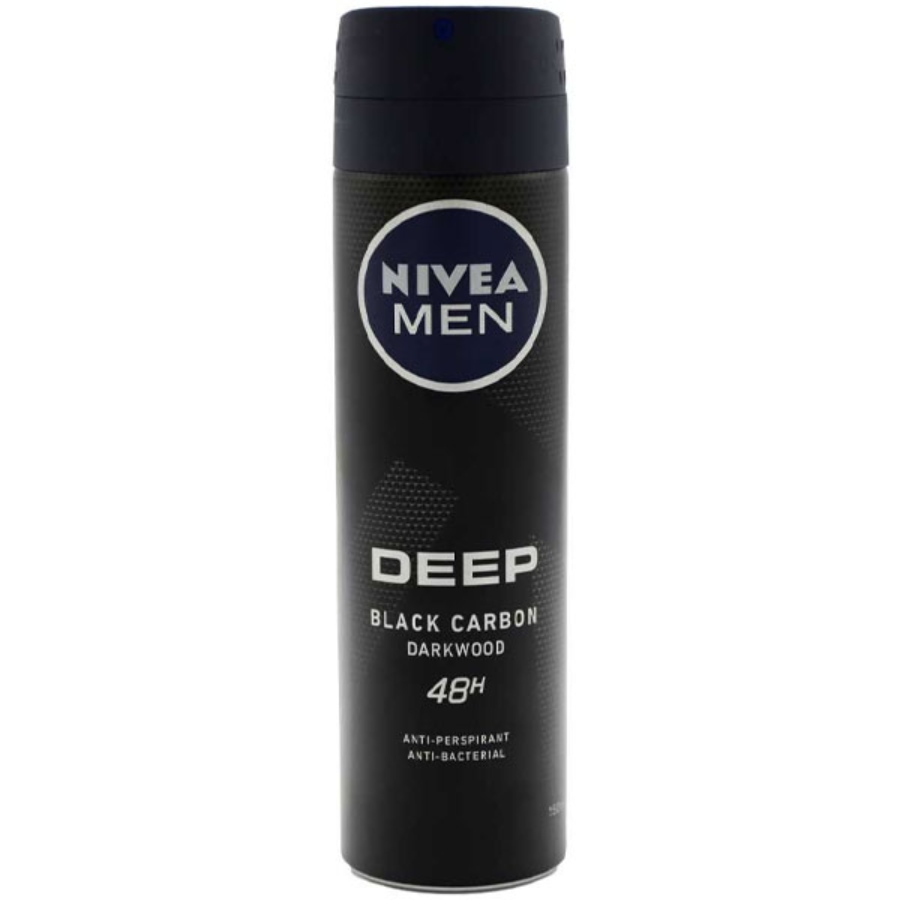 اسپری ضد تعریق مردانه نیوا 48 ساعته Deep Black Carbon