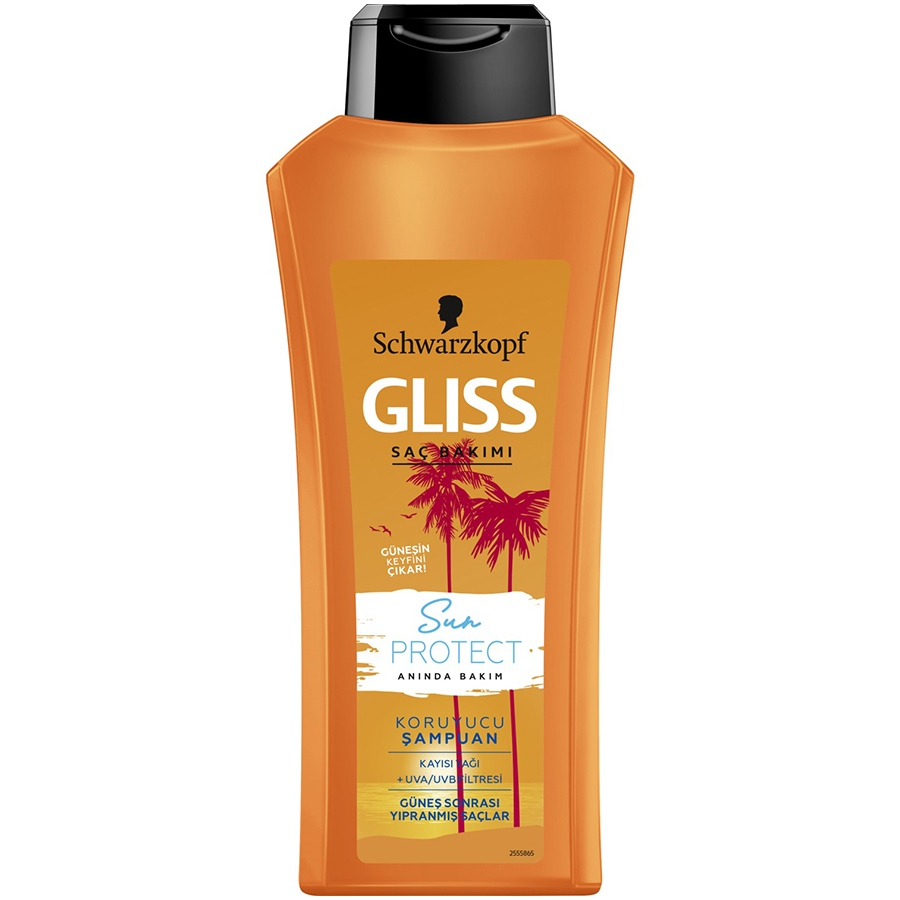 شامپو تقویت کننده و محافظت کننده مو Sun Protect گلیس شوارتسکف 525ml