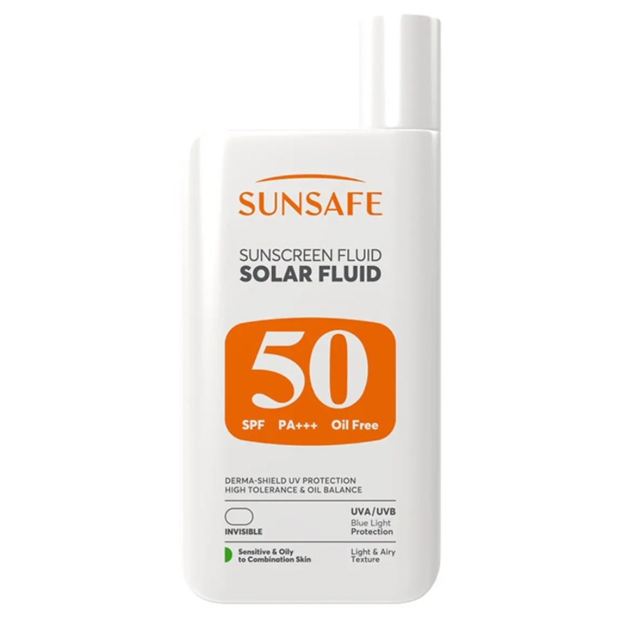 ضد آفتاب سولار فلوئید سان سیف SPF50