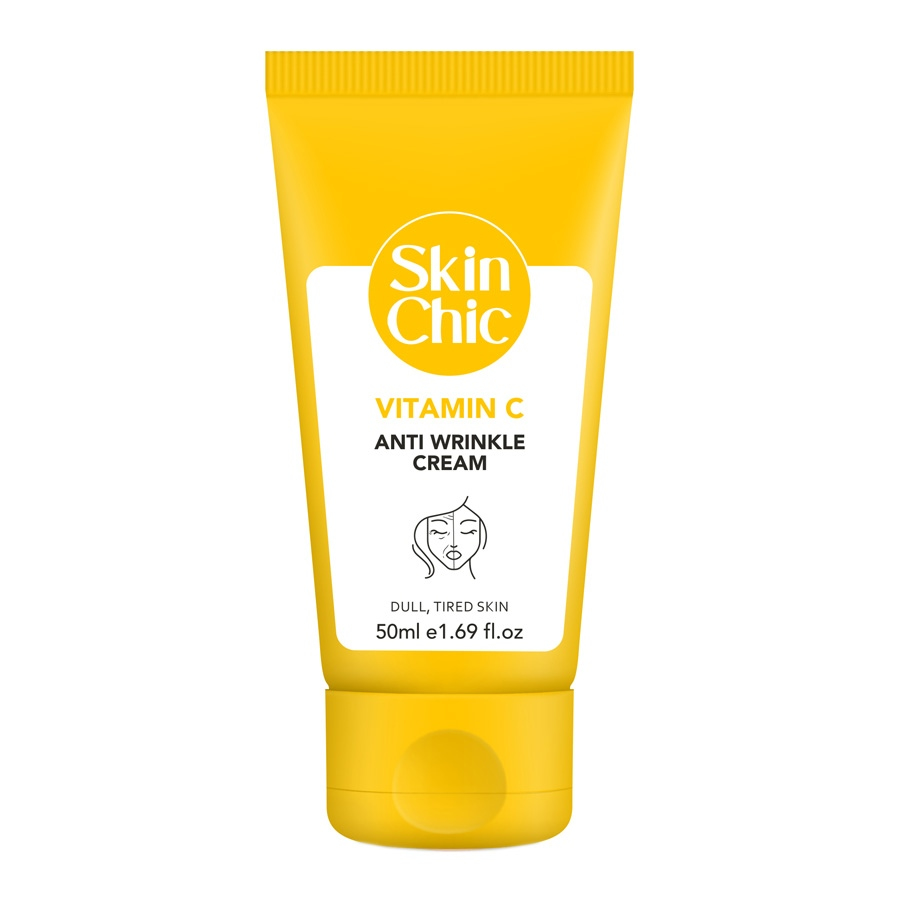 کرم ضد چروک ویتامین سی اسکین شیک پوست های خسته و استرس دار 50ml