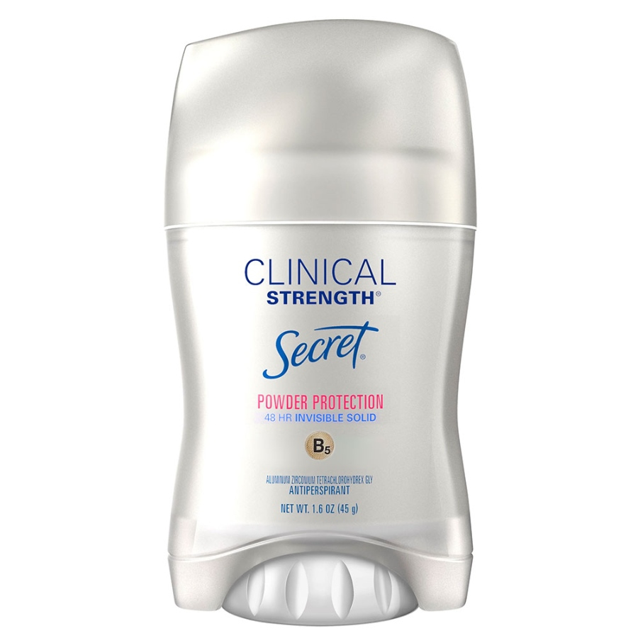 استیک ضد تعریق کلینیکال Powder Protection Invisible Solid کلینیکال سکرت 45gr