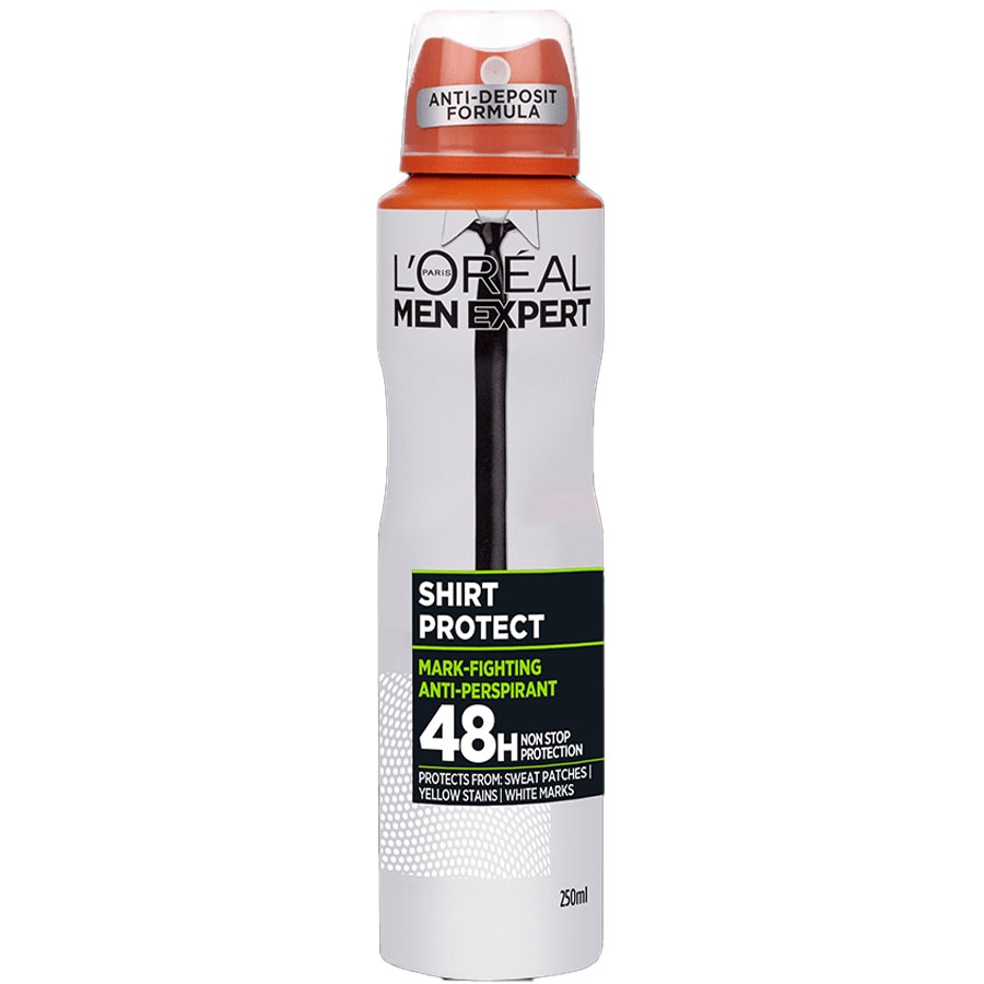 اسپری ضد تعریق مردانه 48 ساعته Shirt Protect لورال 250ml	