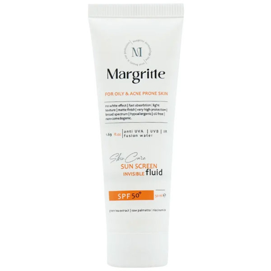 فلوئید ضد آفتاب spf50 مارگریت پوست چرب