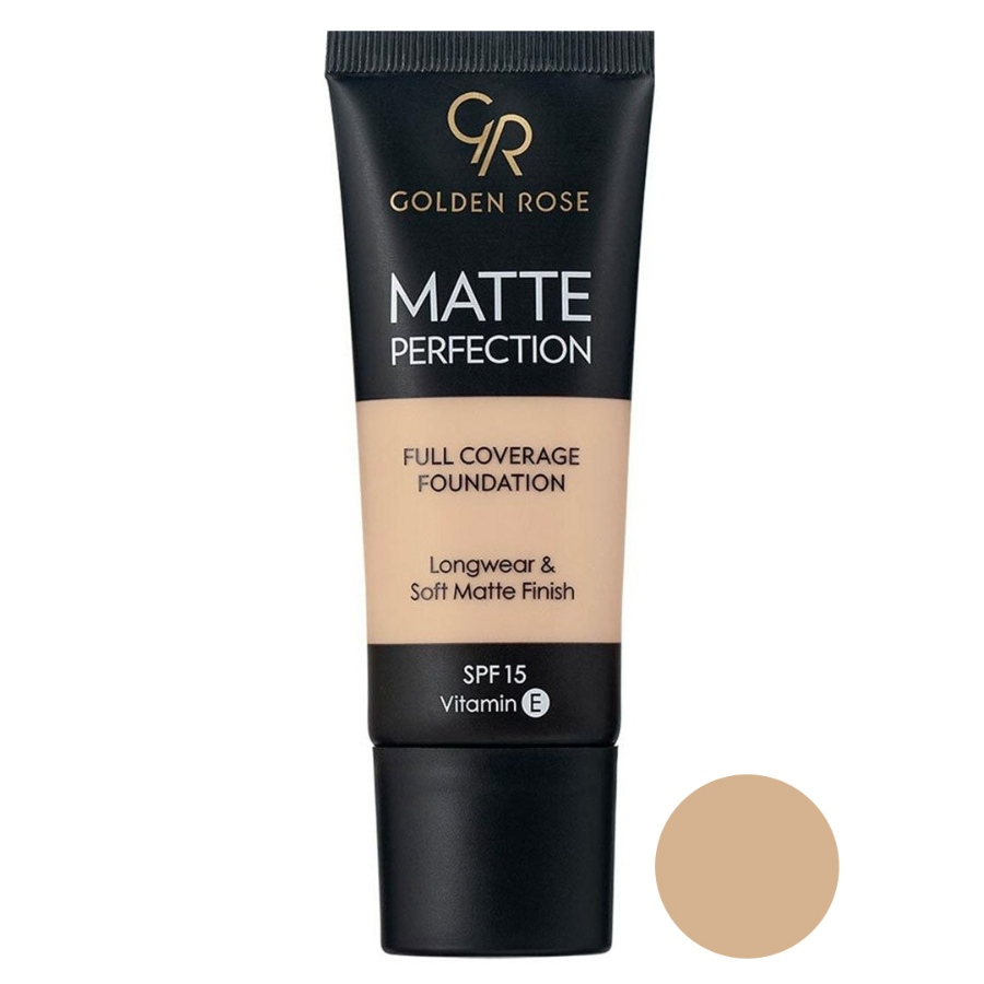 کرم پودر مات پرفکشن گلدن رز 