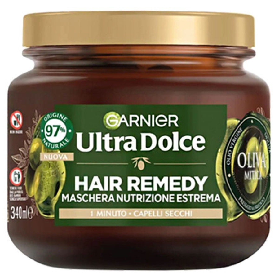 ماسک موی مغذی روغن زیتون گارنیه Ultra Dolce Oliva 