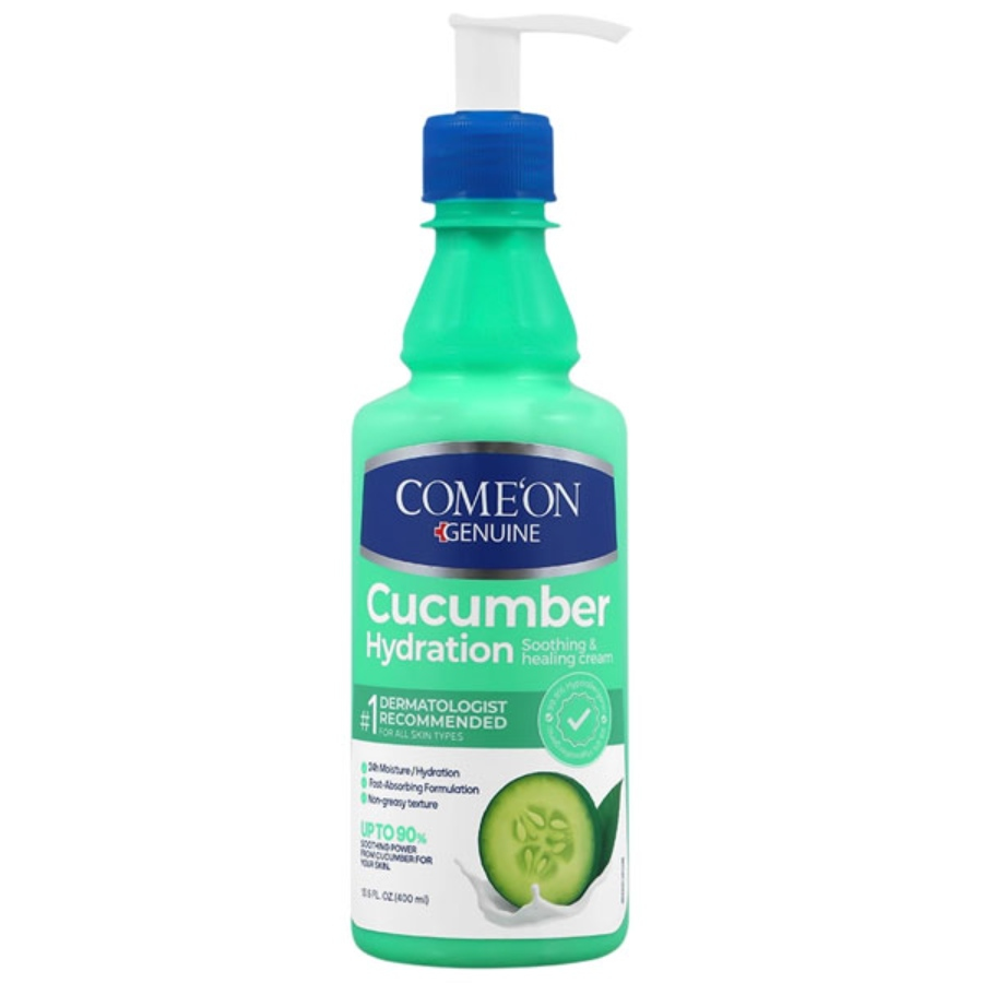 کرم مرطوب کننده کامان عصاره خیار 400ml