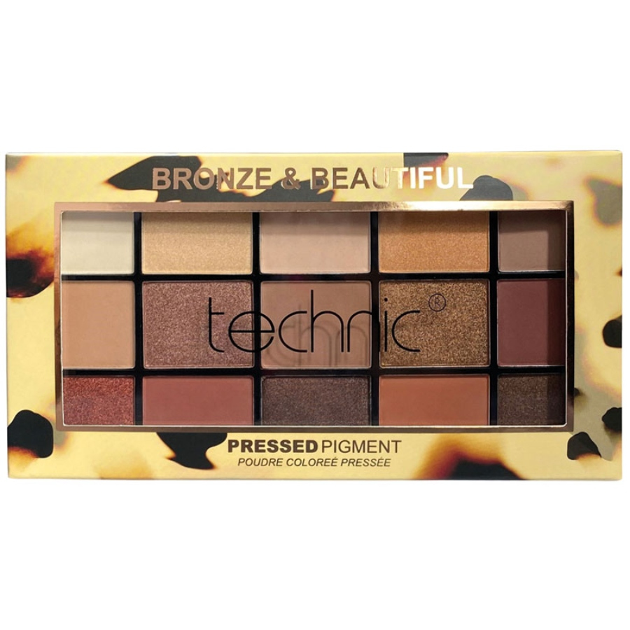 پالت سایه چشم Bronze & Beautiful تکنیک