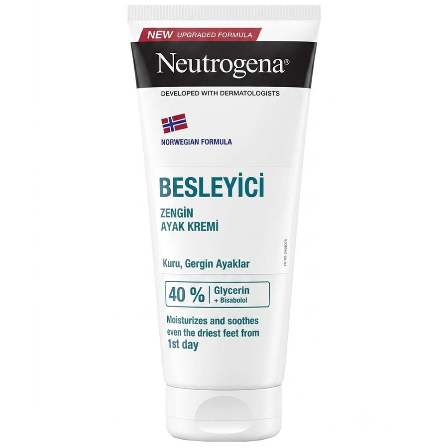 کرم ترک پا 40% گلیسرین پوست خشک نوتروژینا 100ml