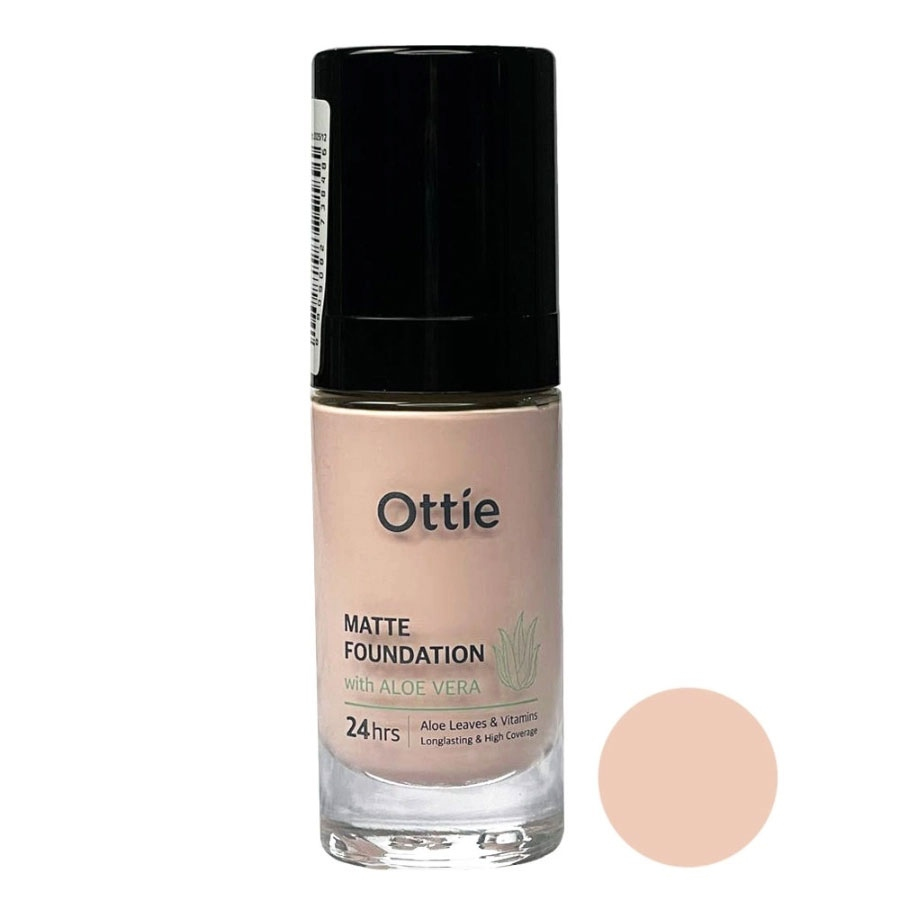 کرم پودر 24 ساعته حاوی آلوئه ورا اوتی 30ml