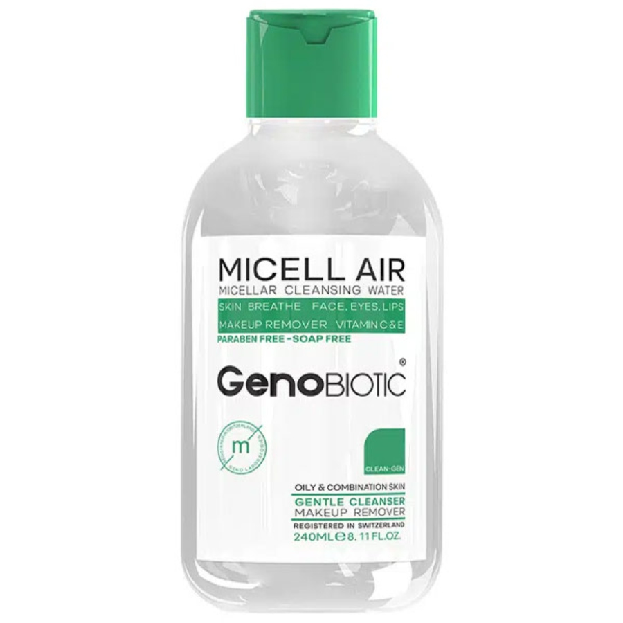 میسلار واتر پوست های چرب و مختلط ژنوبایوتیک 240ml