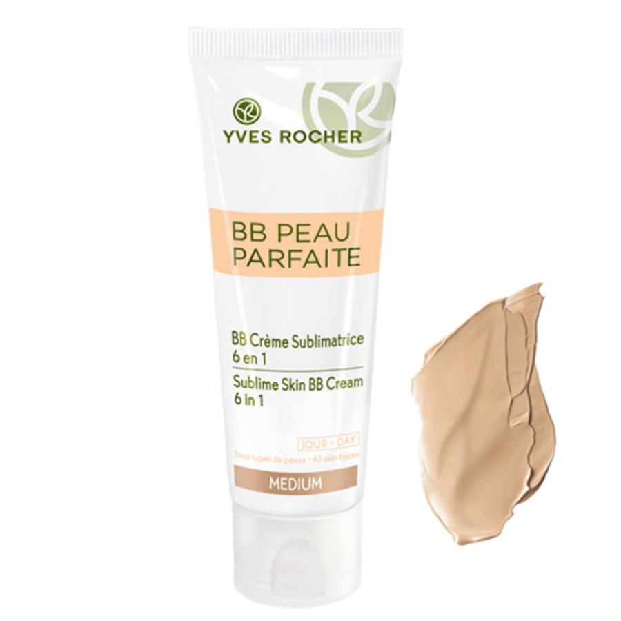 بی بی کرم 6 در 1 ایوروشه 50ml (Medium)