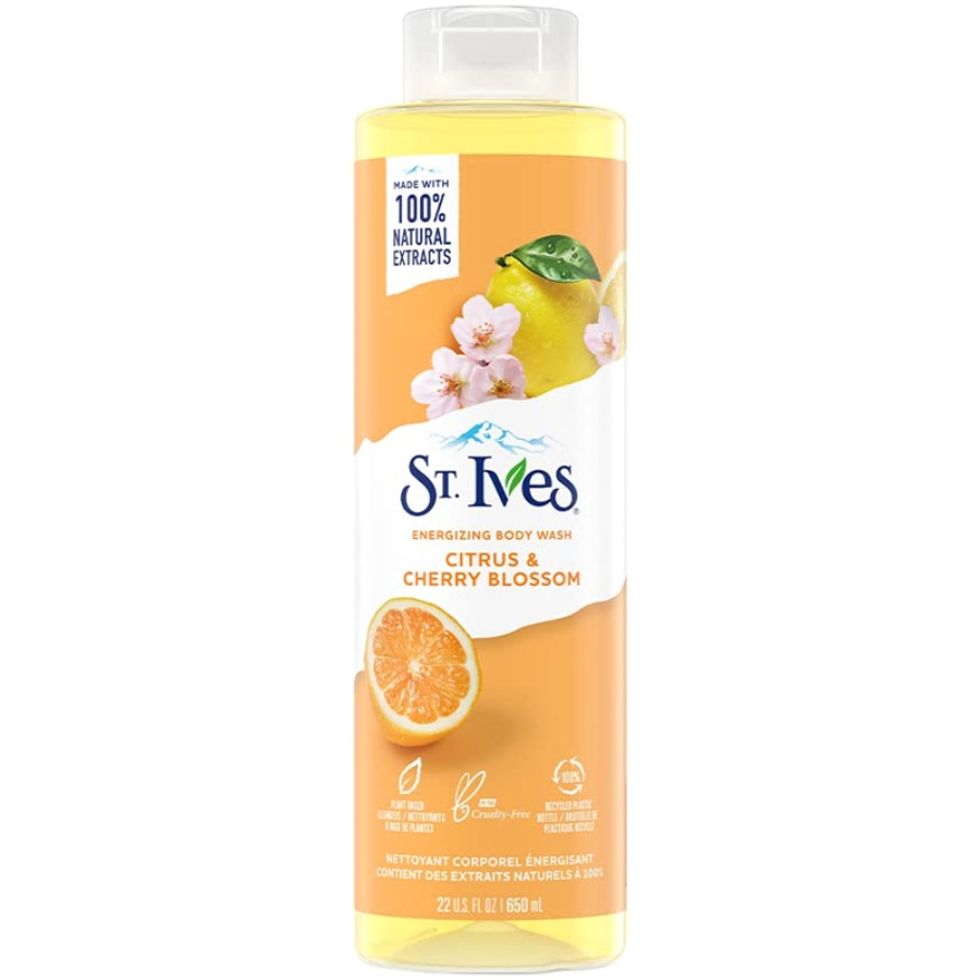 شامپو بدن مرکبات و شکوفه گیلاس سینت ایوز 650ml