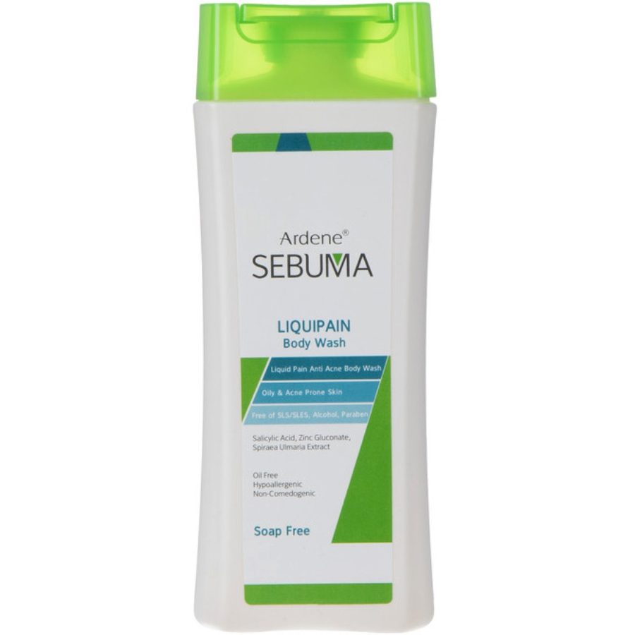 شامپو بدن غیر صابونی پوست های چرب و آکنه دار آردن سبوما 250ml