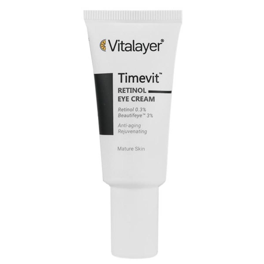 کرم دور چشم ضد چروک Timevit ویتالیر 15ml