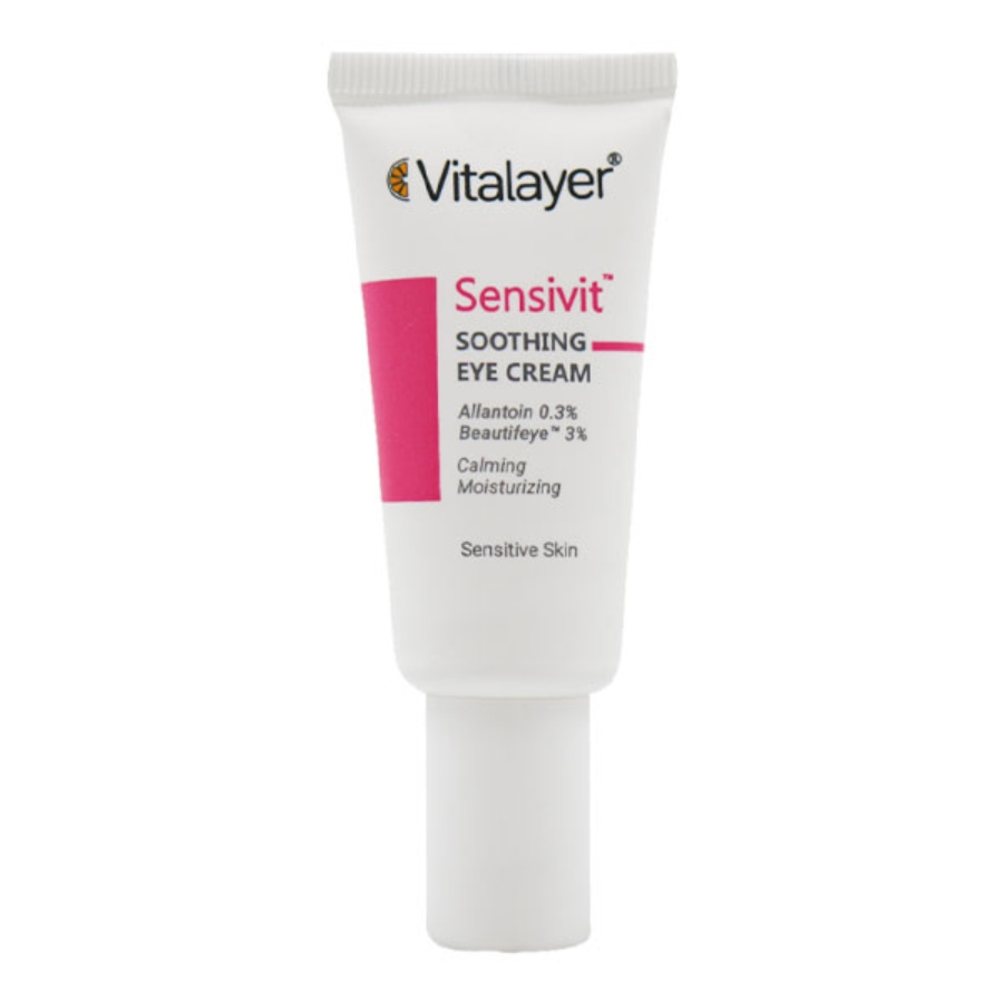 کرم التیام بخش دور چشم پوست حساس sensivit ویتالیر 15ml