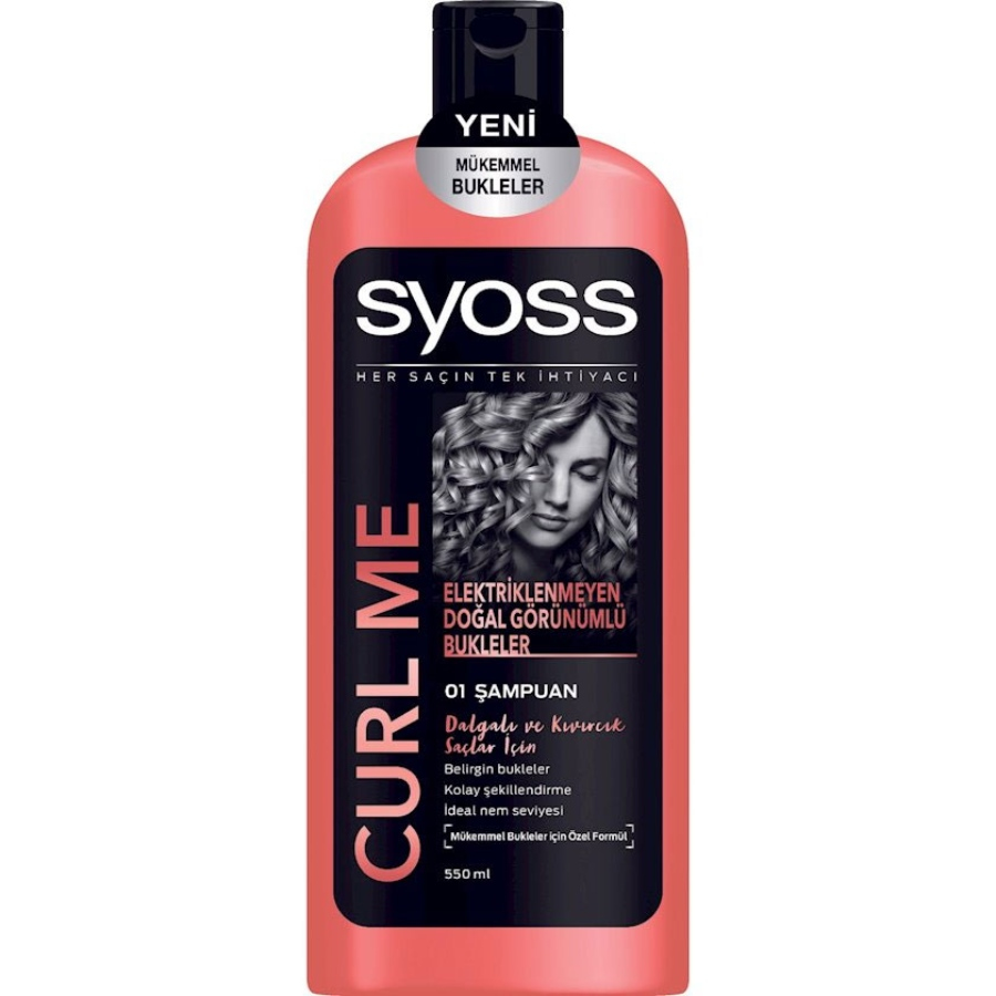 شامپو مخصوص موهای فر Curl Me سایوس 550ml