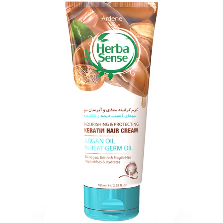 کرم مو کراتینه موهای آسیب دیده و شکننده آردن هرباسنس 100ml