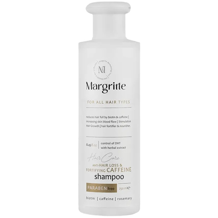 شامپو تقویتی و ضد ریزش کافئین مارگریت 250ml