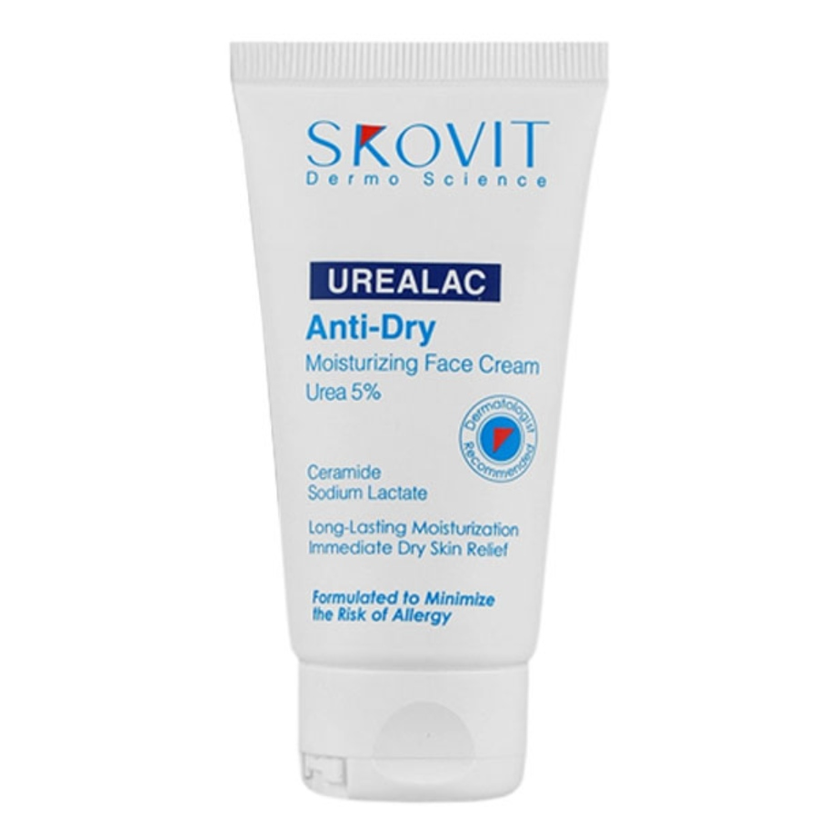 کرم مرطوب کننده صورت اوره 5% اسکوویت Anti Dry
