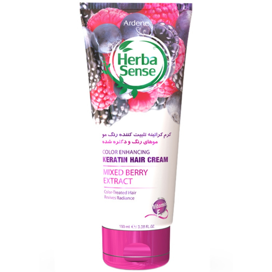 کرم مو کراتینه موهای رنگ شده و دکلره آردن هرباسنس 100ml