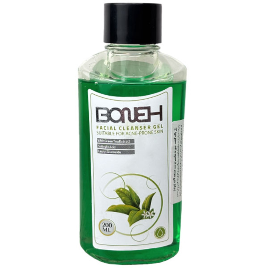 ژل شستشو پوست مستعد آکنه چای سبز بونه 200ml