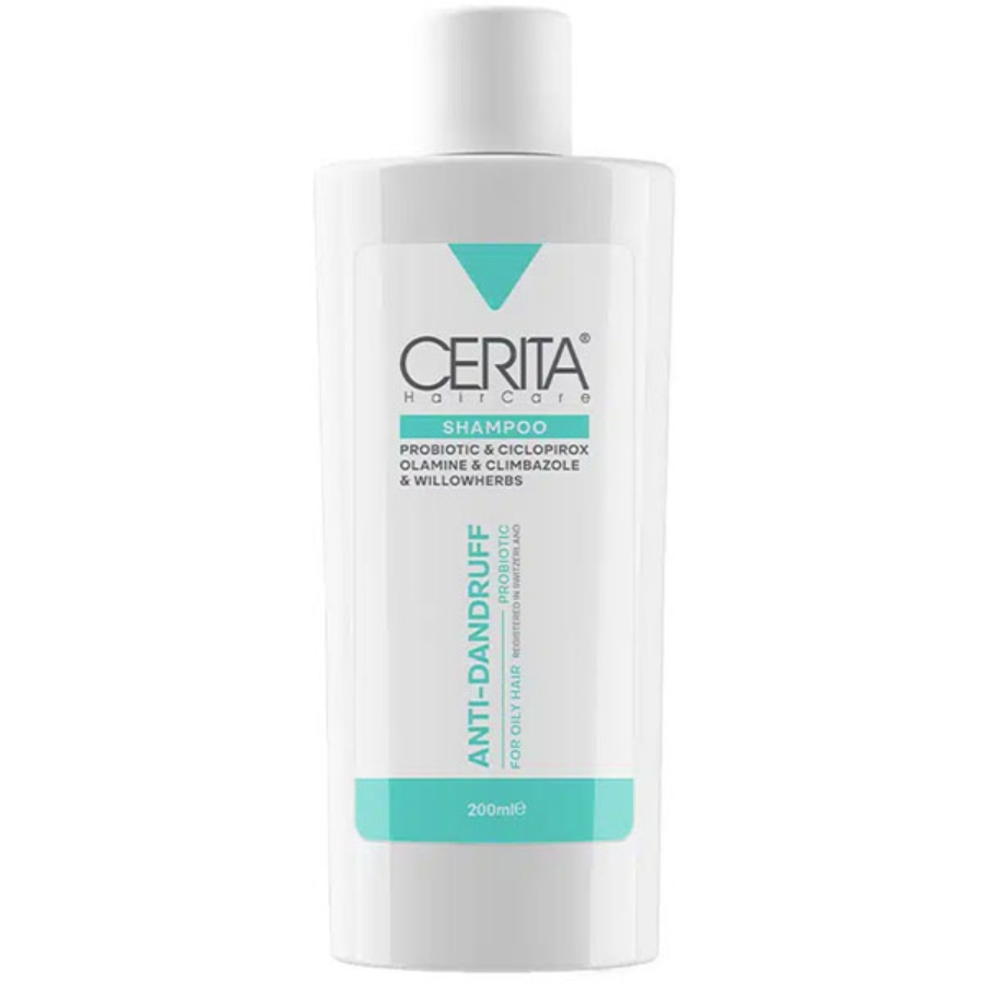 شامپو ضد شوره پروبیوتیک موهای چرب سریتا 200ml