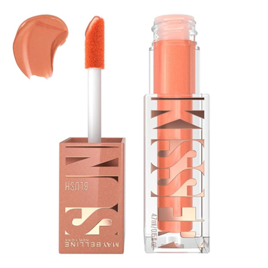 رژگونه مایع میبلین سان کیسر