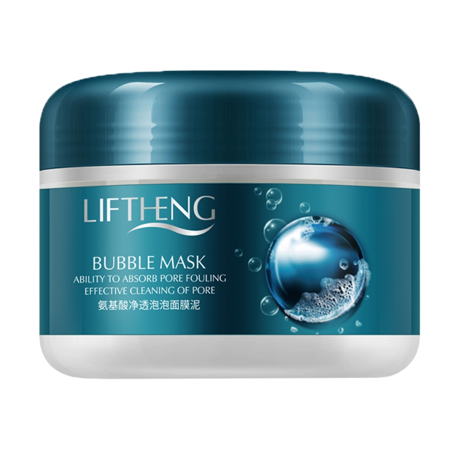 ماسک حبابی خاک رس و آمینو اسید لیفتنگ