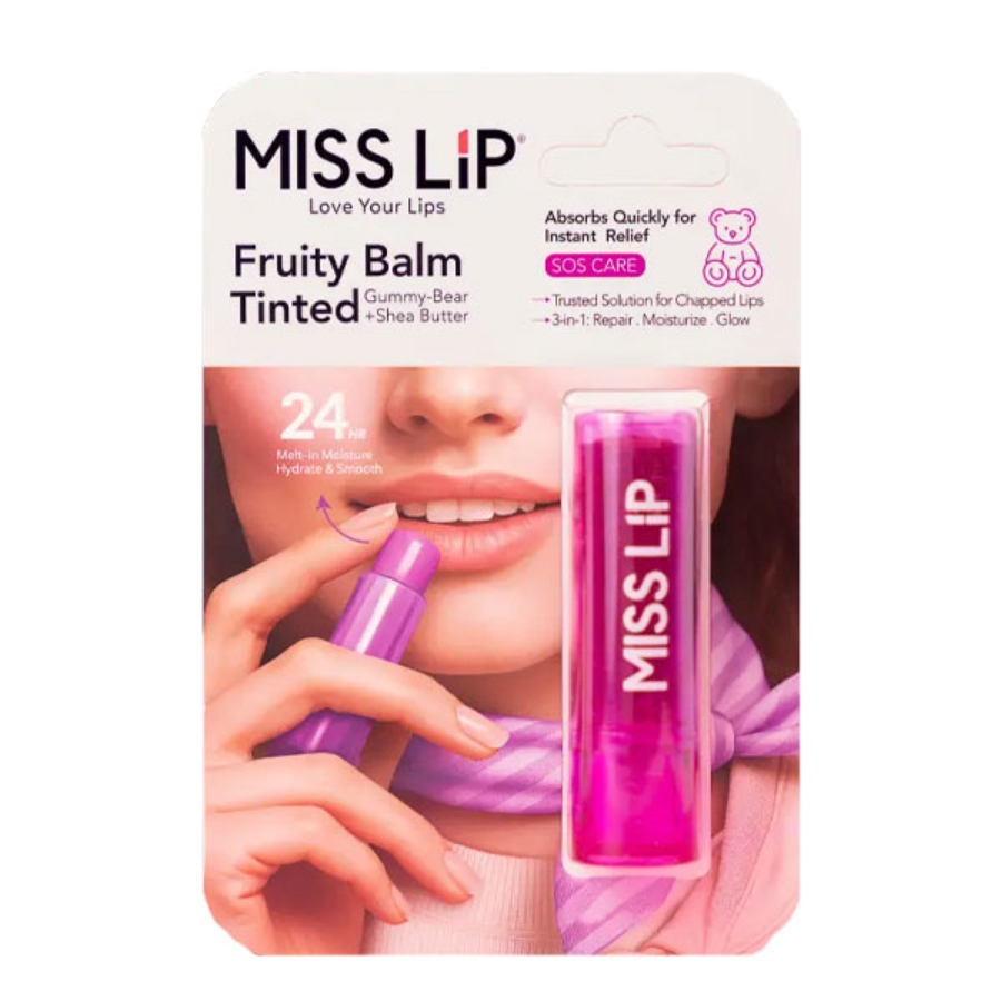 بالم لب رنگی میس لیپ پاستیل خرسی