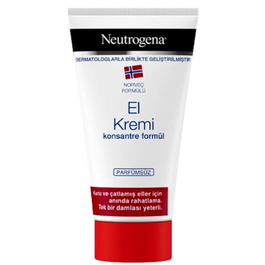 کرم دست پوست های خشک و آسیب دیده نوتروژینا 75ml