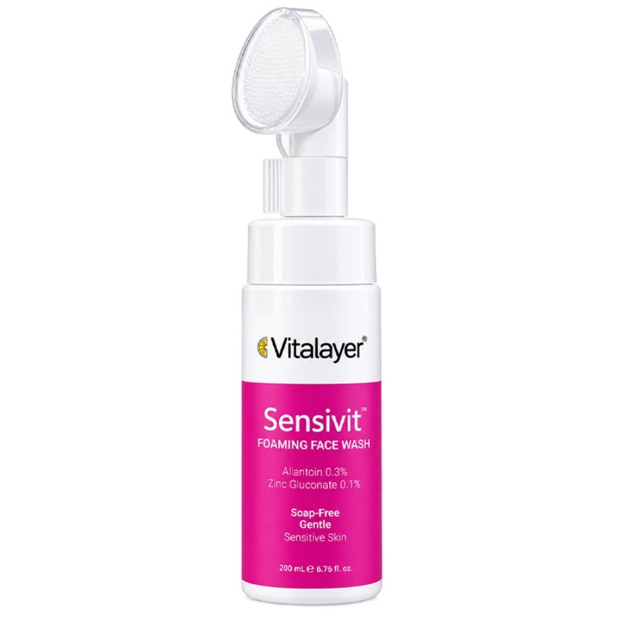 فوم شستشوی صورت پوست حساس Sensivit ویتالیر