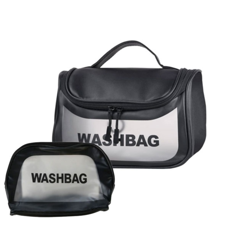 واش بگ ضد آب طرح دایره ای مشکی