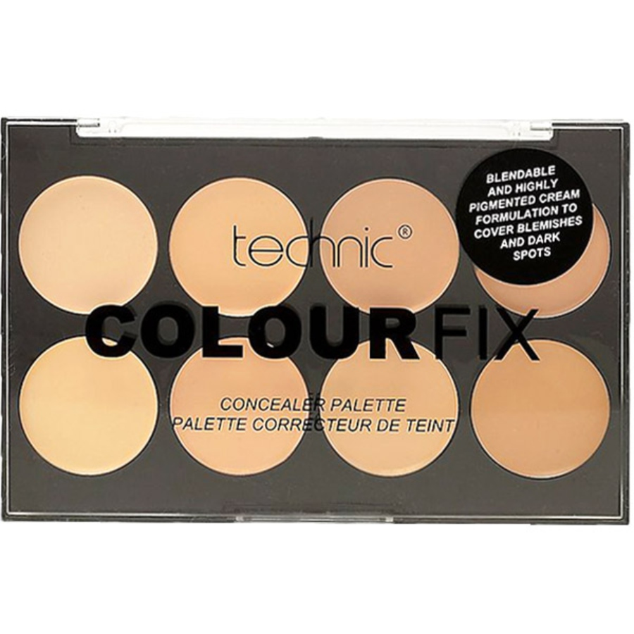 پالت کانسیلر کالر فیکس تکنیک