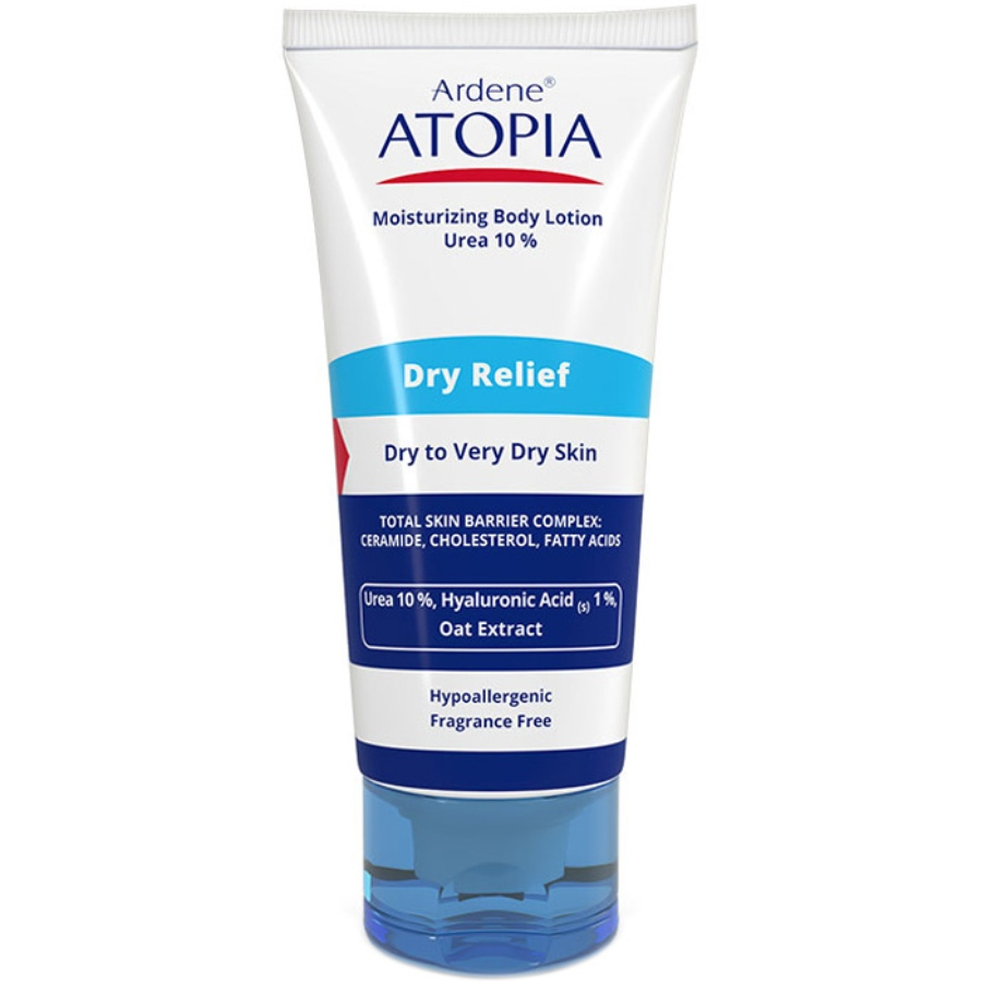 لوسیون بدن مرطوب کننده قوی حاوی 10% اوره Dry Relief آردن آتوپیا 200ml
