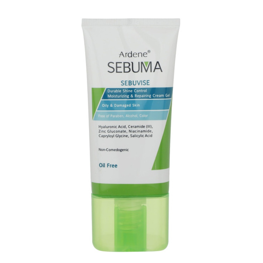 ژل کرم مرطوب کننده و بازسازی کننده پوست چرب آردن سبوما 40ml