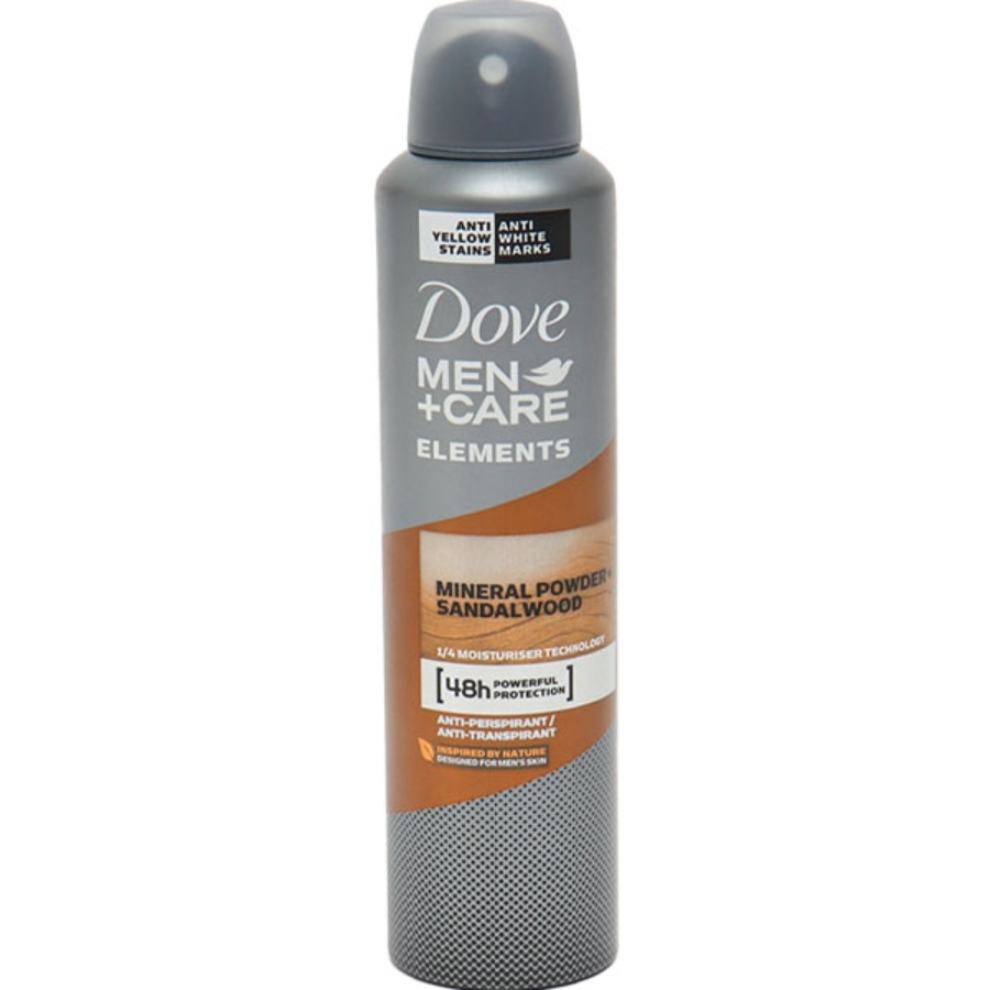 اسپری ضد تعریق مردانه داو mineral powder 