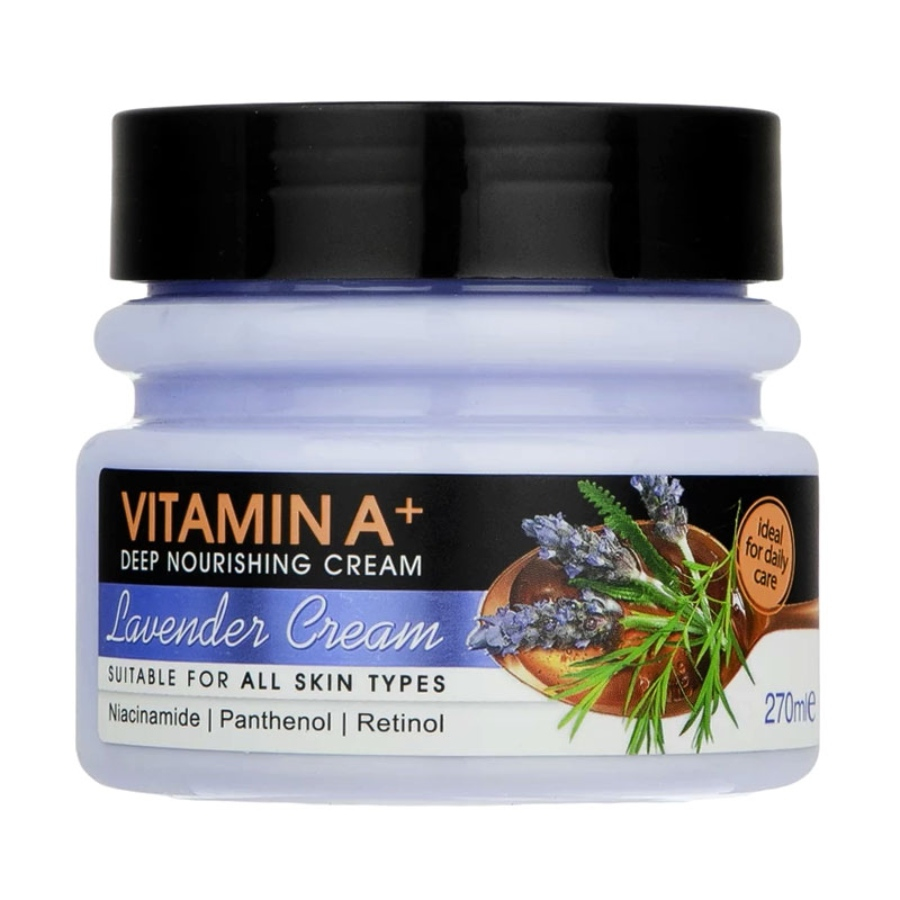 کرم مرطوب کننده حاوی ویتامین A و اسطوخودوس دافی 270ml